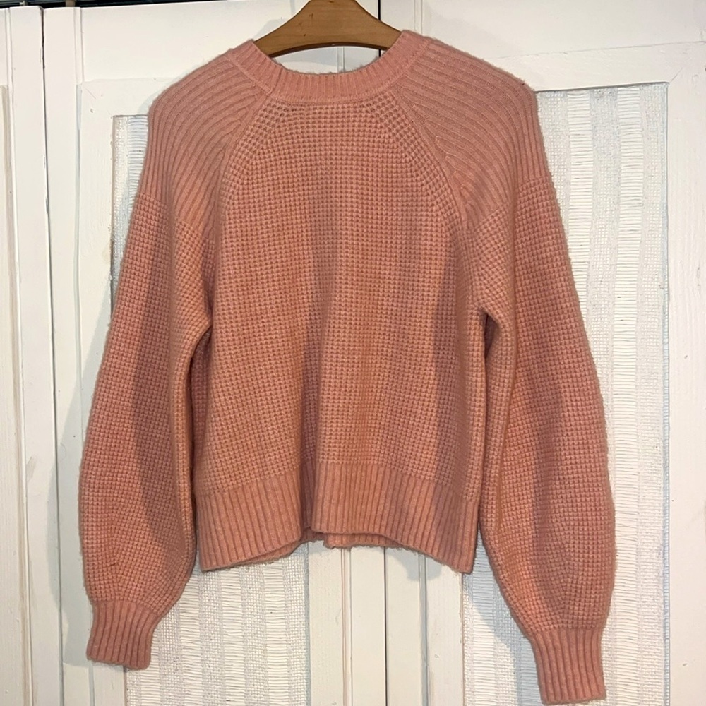 Athleta Layover Crew Sweater | Orchid Pink Size Small - Picture 9 of 10